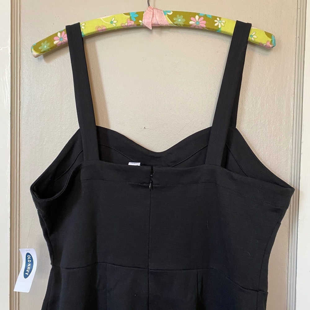 Old Navy Fitted Black Tank Dress NWT - Picture 6 of 7